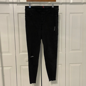 Spanx Distressed Ankle Skinny Jeans size XL‎ Pre-Owned great condition